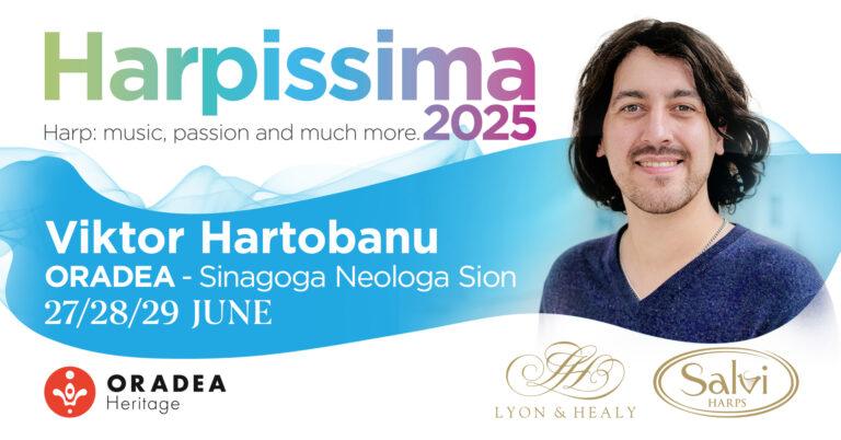 „Harpissima” –  masterclass, expoziție și concerte de harpă la Sinagoga Sion