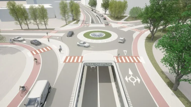 Start la construcția pasajului subteran de la intersecția străzii Oneștilor cu Tudor Vladimirescu din Oradea