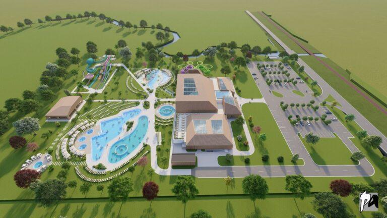 Aquapark-ul Beiuș prinde contur. Primăria Beiuș a semnat contractul de finanțare în valoare de 166 de milioane de lei