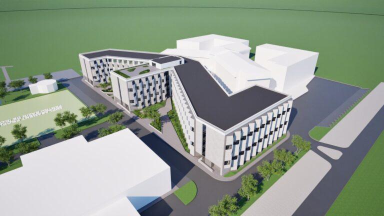 Cămin nou, ultra modern, de 795 de locuri, pentru studenții orădeni