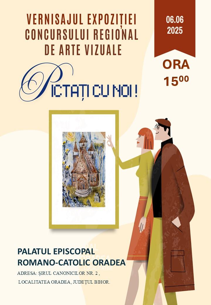 „Pictați cu noi!” – o expoziție care aduce arta în stradă și în sufletul orașului