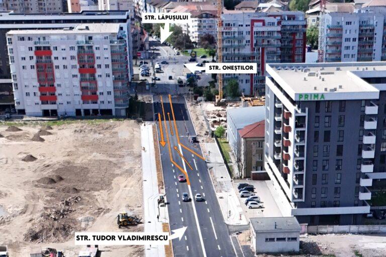 Restricții temporare de circulație pe strada Tudor Vladimirescu din Oradea