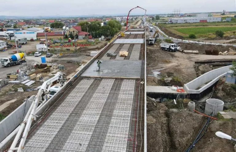 65%, stadiul lucrărilor la Pasajul Oșorhei