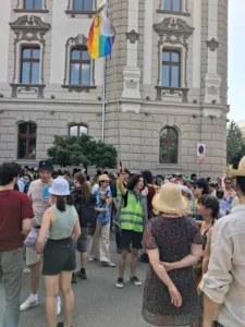 Comunitatea LGBT+ din Oradea a ieșit în stradă-21