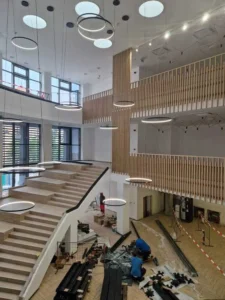 Lucrările la Biblioteca Județeană „Gheorghe Șincai” Oradea au intrat în etapa finală-01
