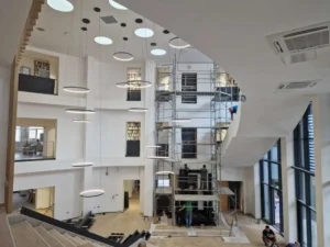 Lucrările la Biblioteca Județeană „Gheorghe Șincai” Oradea au intrat în etapa finală-03