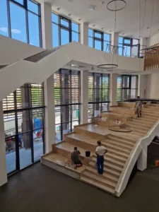 Lucrările la Biblioteca Județeană „Gheorghe Șincai” Oradea au intrat în etapa finală-07