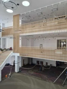 Lucrările la Biblioteca Județeană „Gheorghe Șincai” Oradea au intrat în etapa finală-08