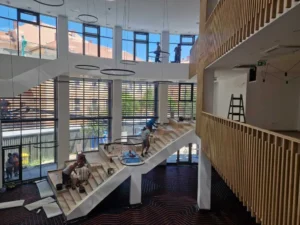 Lucrările la Biblioteca Județeană „Gheorghe Șincai” Oradea au intrat în etapa finală-21