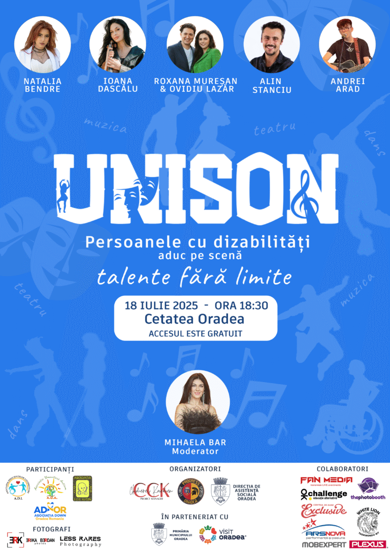 Unison – talente fără limite, în Cetatea din Oradea