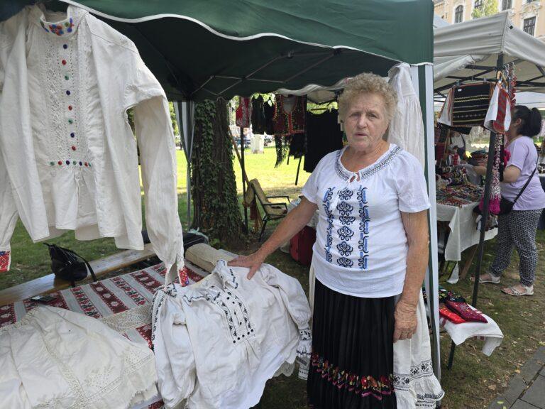Floare Codoban, ultima țesătoare din Lazuri