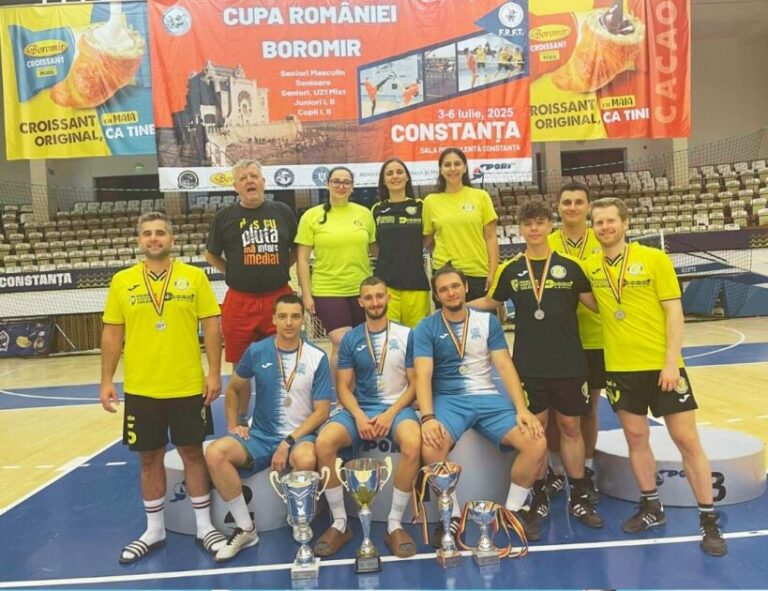 CS Tengo Salonta – trei medalii la Cupa României la fotbal-tenis de la Constanța