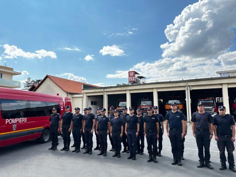 Pompierii bihoreni, în sprijinul victimelor inundațiilor din județul Suceava