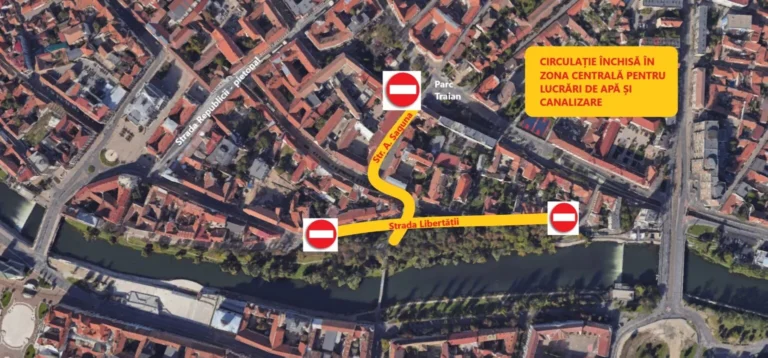 Restricții majore de circulație în Oradea pentru lucrări extinse la infrastructura de apă, canalizare și drumuri
