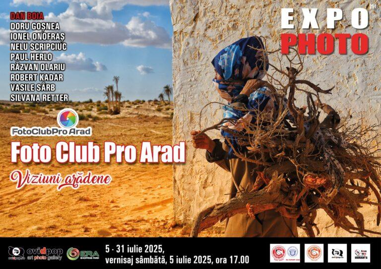 „Viziuni Arădene”, o expoziție foto marca Foto Club Pro Arad, găzduită de Ovi D. Pop Photo Art Gallery în Era Park Oradea