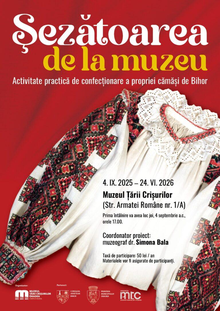 Șezătoare la Muzeul Țării Crișurilor din Oradea