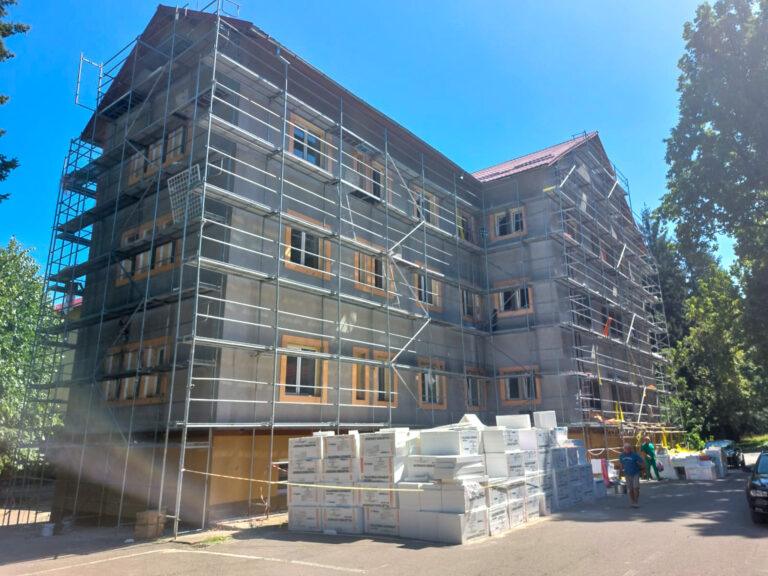 Lucrările de reabilitare la Spitalul de Psihiatrie Nucet au ajuns la 25%
