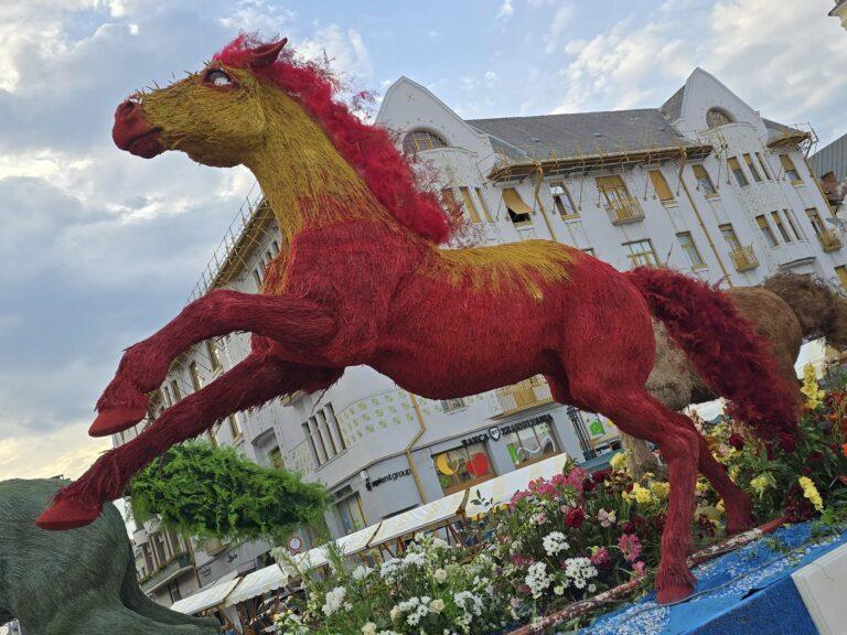 Patru care alegorice din Debrețin pot fi admirate, astăzi, la Oradea