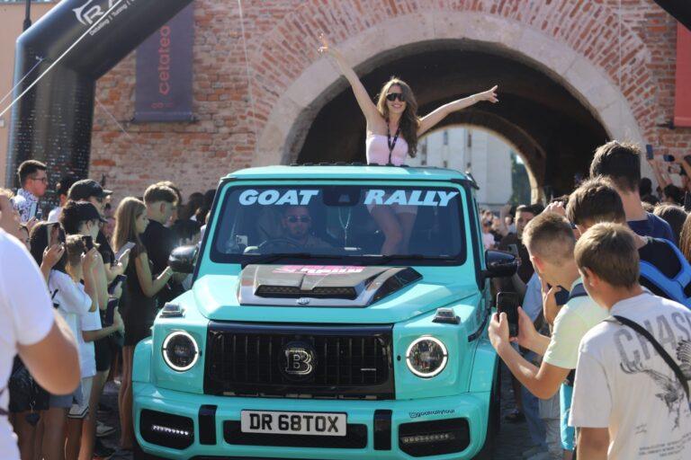 Bolizi de milioane au cucerit Cetatea Oradea, la GOAT Rally Tour 2025