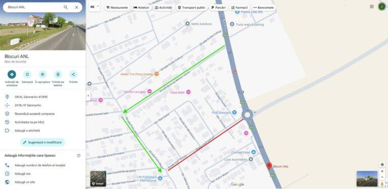 Lucrări de asfaltare pe strada Iosif Vulcan din Sânmartin. Circulația rutieră va fi oprită miercuri