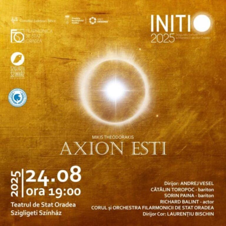 „Axion Esti” – un concert-eveniment la Oradea, în memoria marelui compozitor Mikis Theodorakis