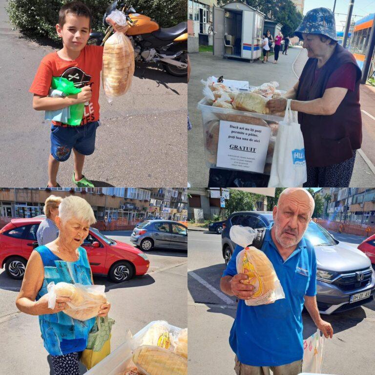 439 de pâini, oferite din suflet pentru cei în nevoie prin „Oradea donează o pâine”