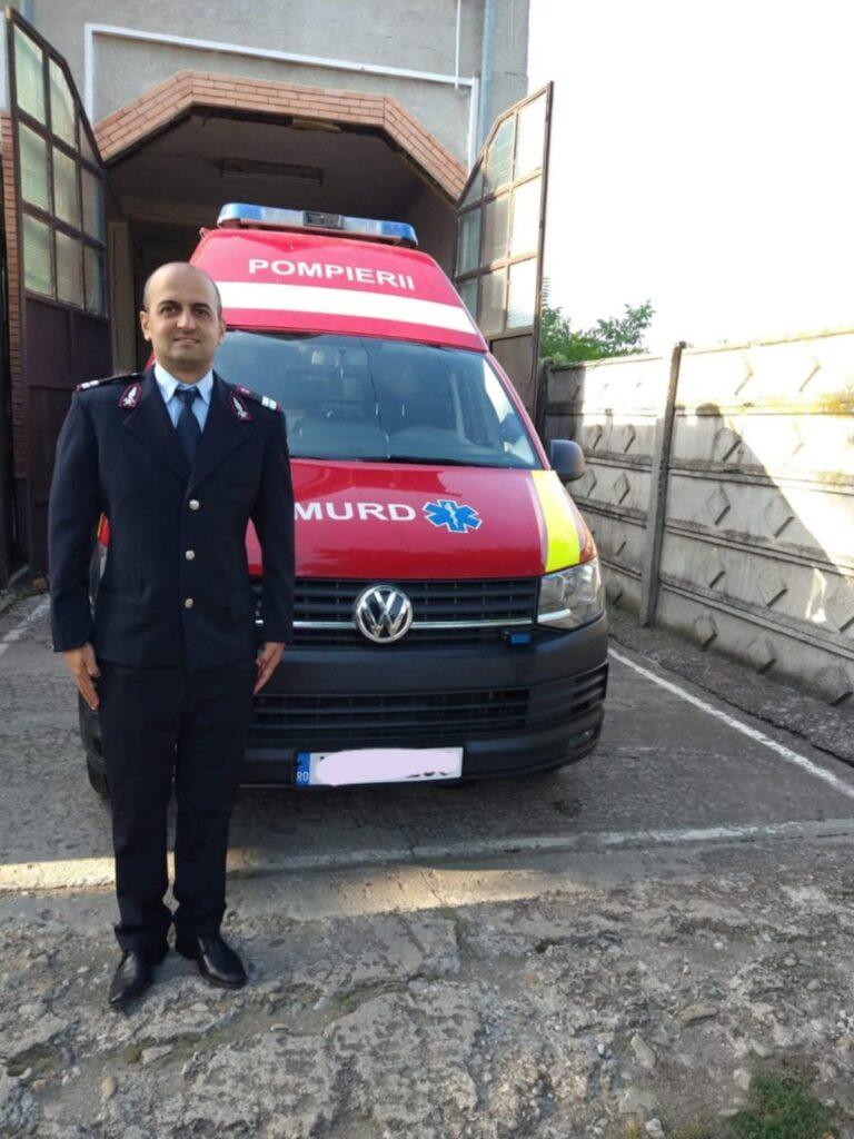 Spirit de salvator, indiferent de timp sau loc. Plutonierul Sergiu Brîndaș, pompierul care a readus la viață un om în vacanță, pe plaja din Bulgaria