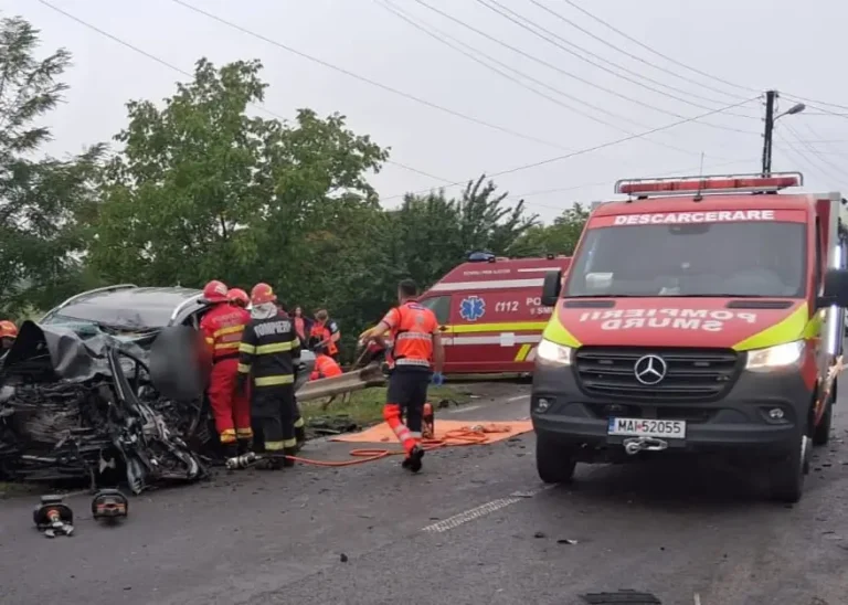 Un bărbat și-a pierdut viața într-un grav accident rutier produs în Borod. O femeie, rănită