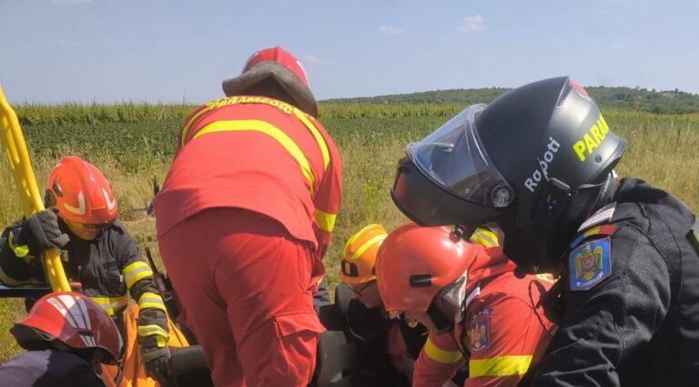 Accident mortal în Șoimi. Un pieton a murit după ce a fost lovit de o mașină
