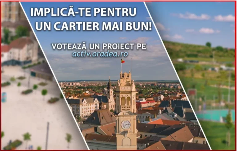Au mai rămas 18 zile pentru votul online în cadrul procesului de bugetare participativă