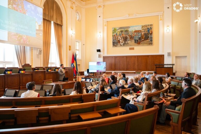 Vizită oficială la Primăria Oradea: Delegatia MUISZ, în premieră în orașul de pe Criș