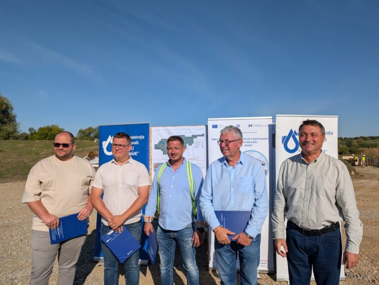 Singurul polder din ţară, refăcut şi modernizat prin PNRR, la Sălard