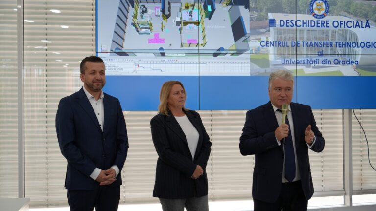 La Oradea a fost inaugurat Centrul de Transfer Tehnologic al Universității – o investiție de top la nivel național (Galerie Foto)