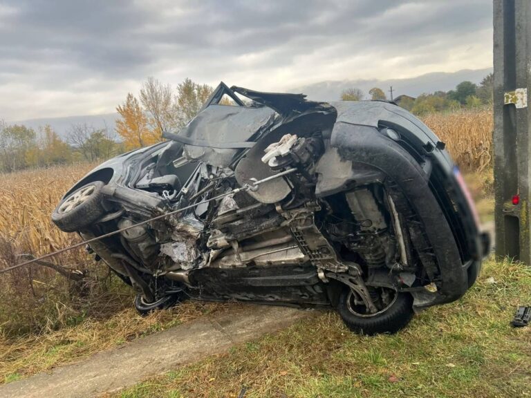 Șoferul de 20 de ani care a provocat accidentul soldat cu moartea unei tinere în Bihor, arestat pentru 30 de zile