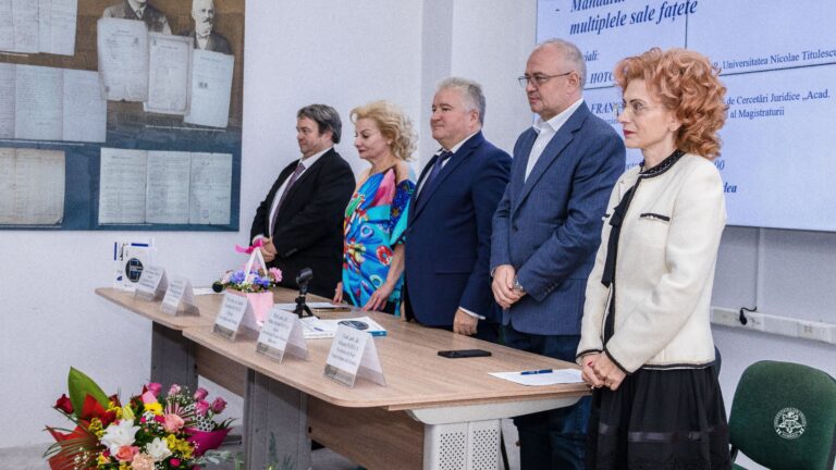 Dublă lansare de carte la Facultatea de Drept Oradea. Judecătoarea Mihaela Pătrăuș, o viață dedicată dreptului penal
