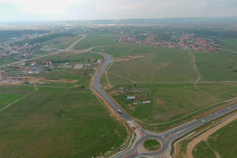 55%, stadiul lucrărilor la drumul de legătură între Inelul Metropolitan și Centura Sânmartin