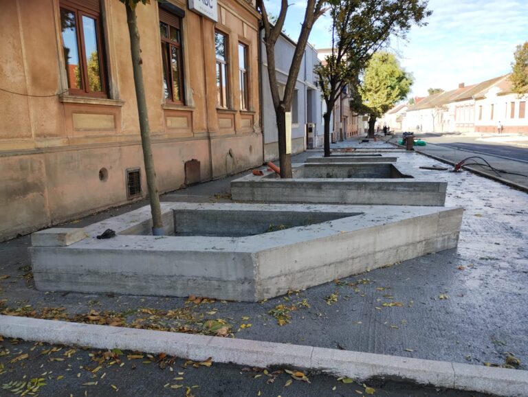 Strada Dunărea se închide în weekend pentru lucrări la zonele verzi