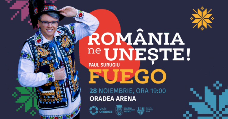 Nume mari din folclor vin vineri la Oradea. Fuego, cap de afiș al spectacolului dedicat Zilei Naționale