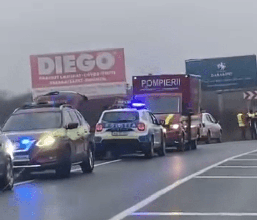 Accident grav între Oradea și Biharia. Șoferul a răspuns manevrelor de resuscitare