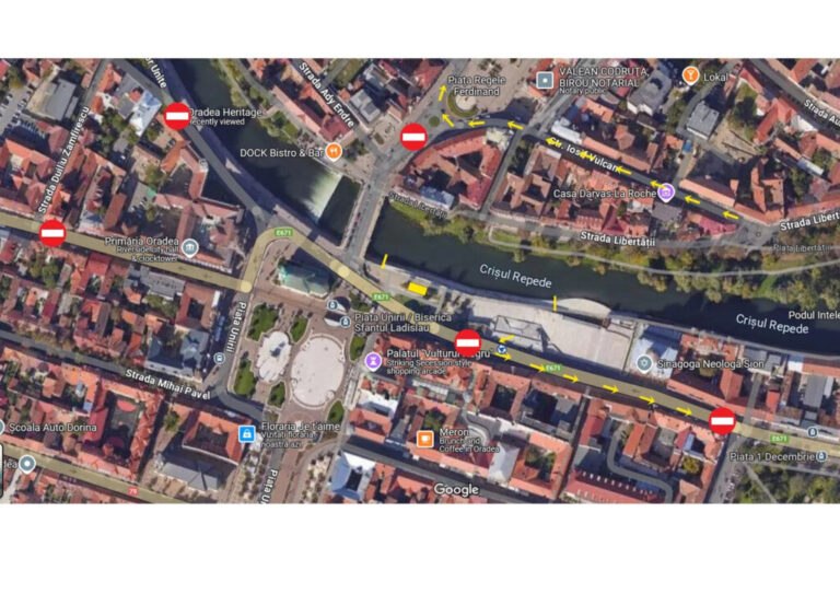 Noi restricții de trafic, în Oradea, aprobate de Comisia de circulație