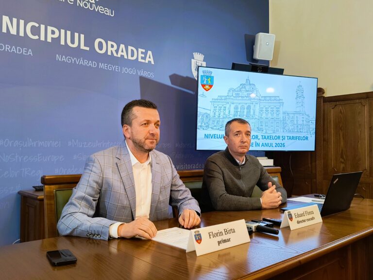 Primăria Oradea pune în dezbatere publică taxele și impozitele pentru 2026 și revizuirea zonării fiscale
