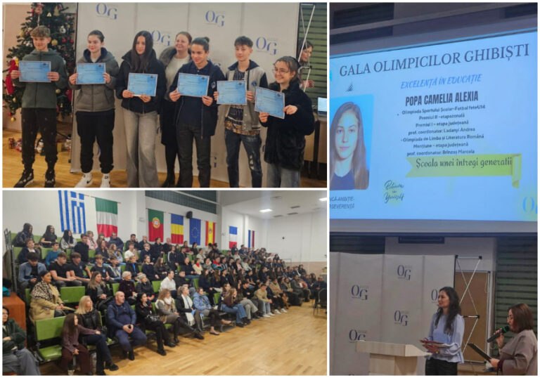Aproape 160 de elevi olimpici, sărbătoriți la Colegiul „Onisifor Ghibu” din Oradea