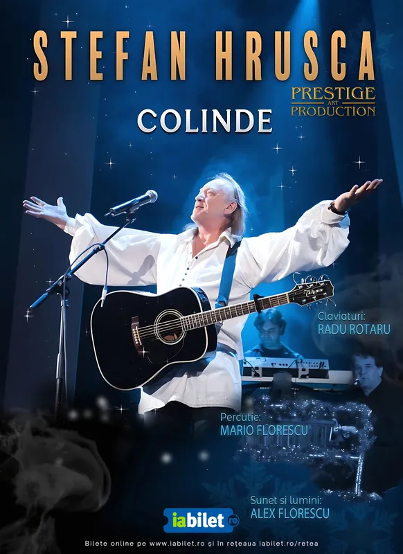 Concert de colinde cu Ștefan Hrușcă, la Oradea