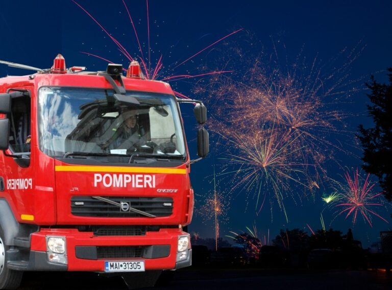 Recomandările pompierilor militari bihoreni pentru perioada minivacanței de Revelion