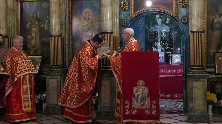 Paroh nou la Biserica cu Lună din Oradea