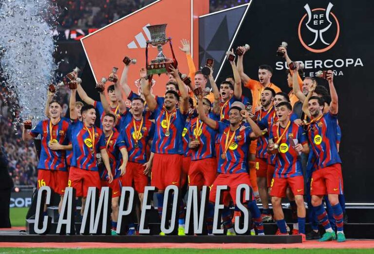 FC Barcelona a câștigat Supercupa Spaniei, după 3-2 în finala cu Real Madrid
