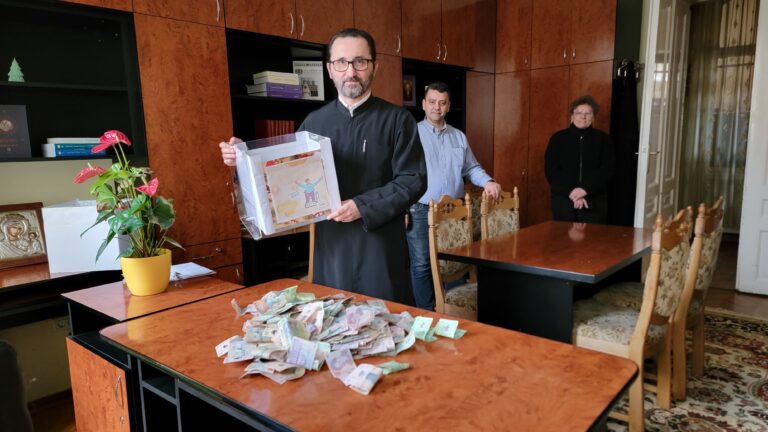 Aproape 10.000 de lei au fost strânși la Oradea pentru persoanele aflate în nevoie