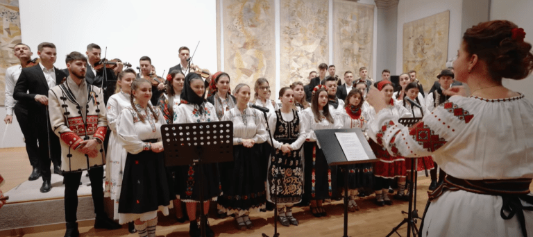 Studenții Facultății de Arte, moment artistic dedicat Unirii Principatelor Române