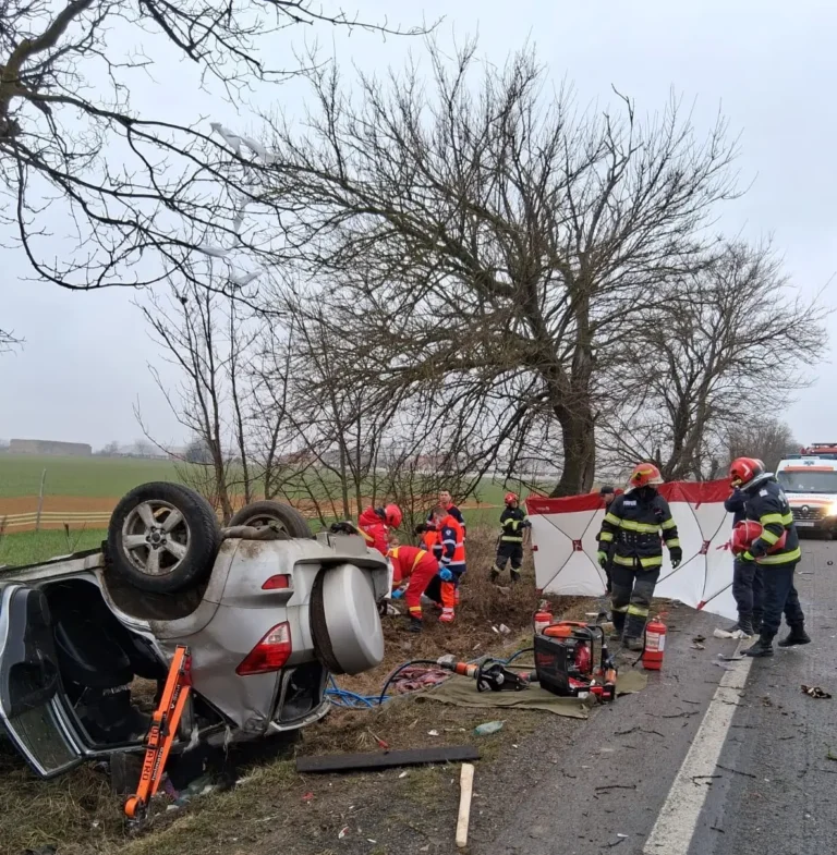 Cum s-a produs accidentul de pe DN19, în urma căruia un bărbat și-a pierdut viața