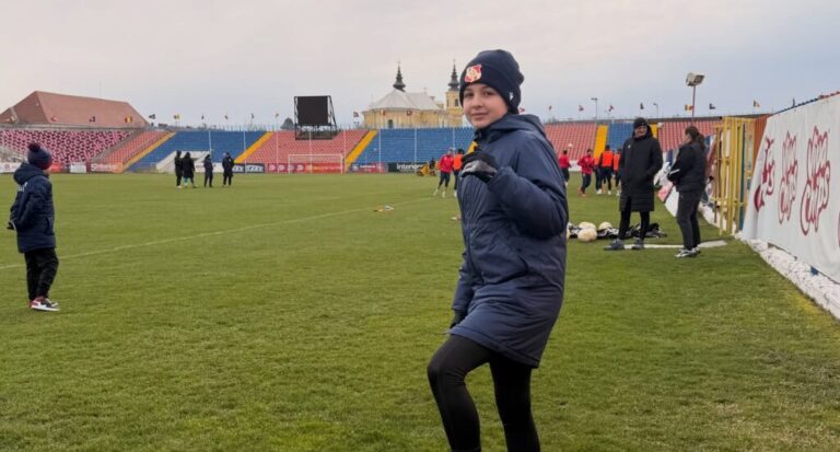 Vis împlinit la marginea terenului FC Bihor. Ziua pe care o fetiță din Oradea nu o va uita niciodată